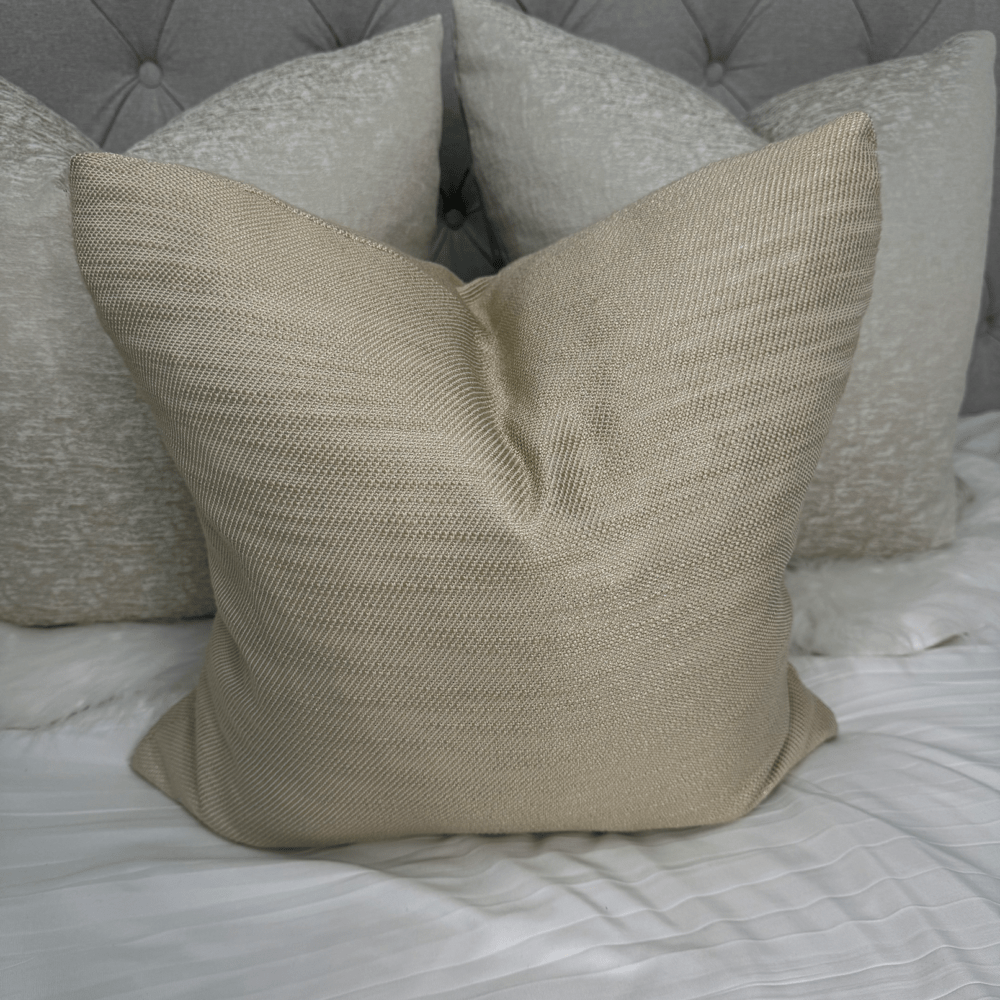 SPARKLE BUTTERMILK LUXURY CUSHION COVER