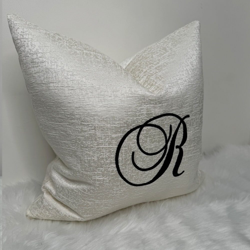 PERSONALISED EMBROIDERED CUSHION COVER - Image 2