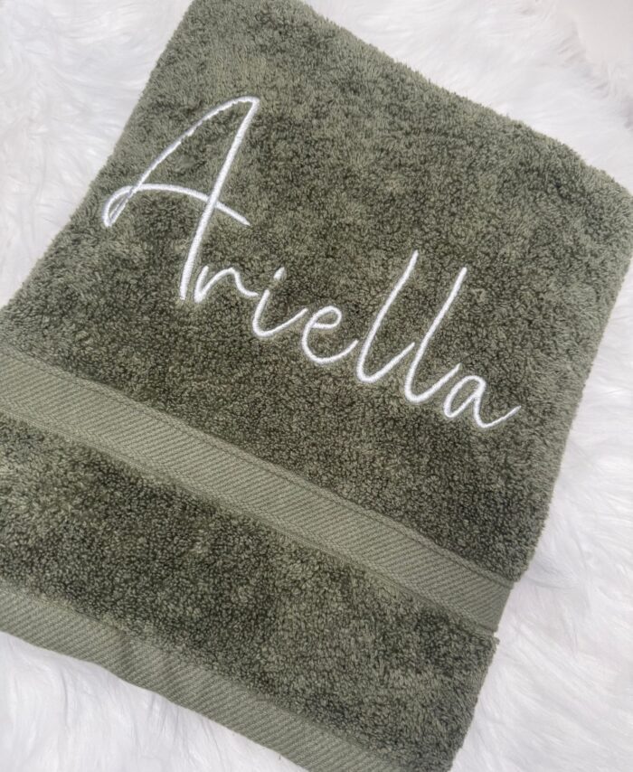 OH BABY EMBROIDERED KIDS TOWEL