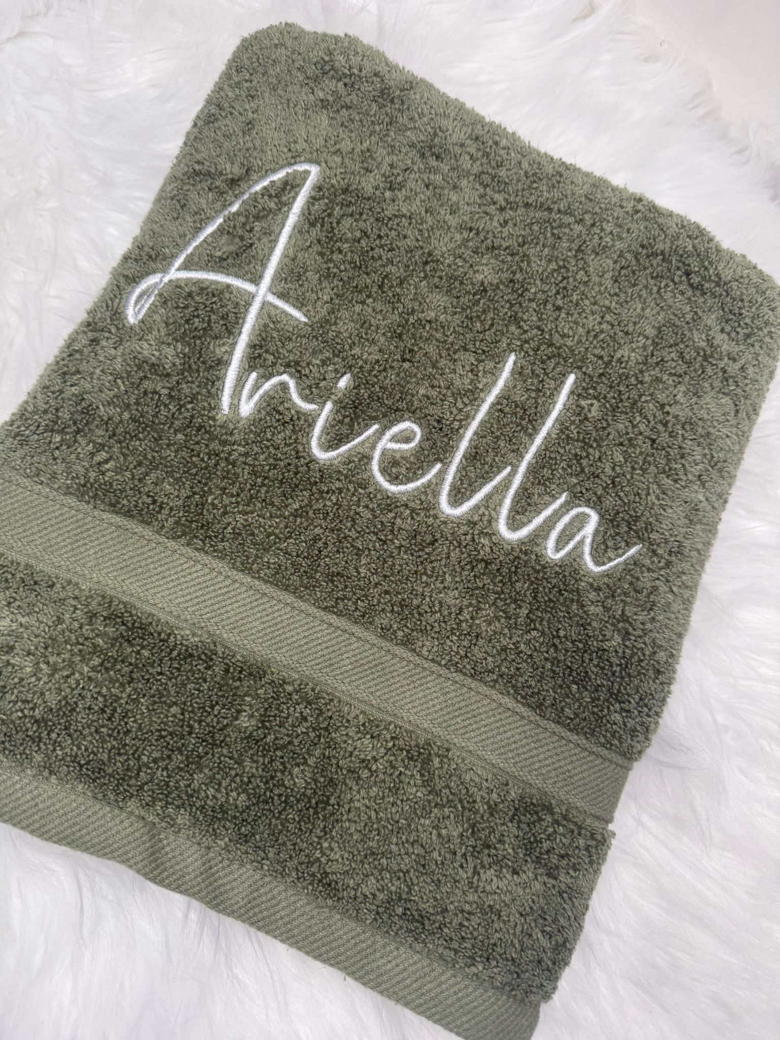 OH BABY EMBROIDERED KIDS TOWEL