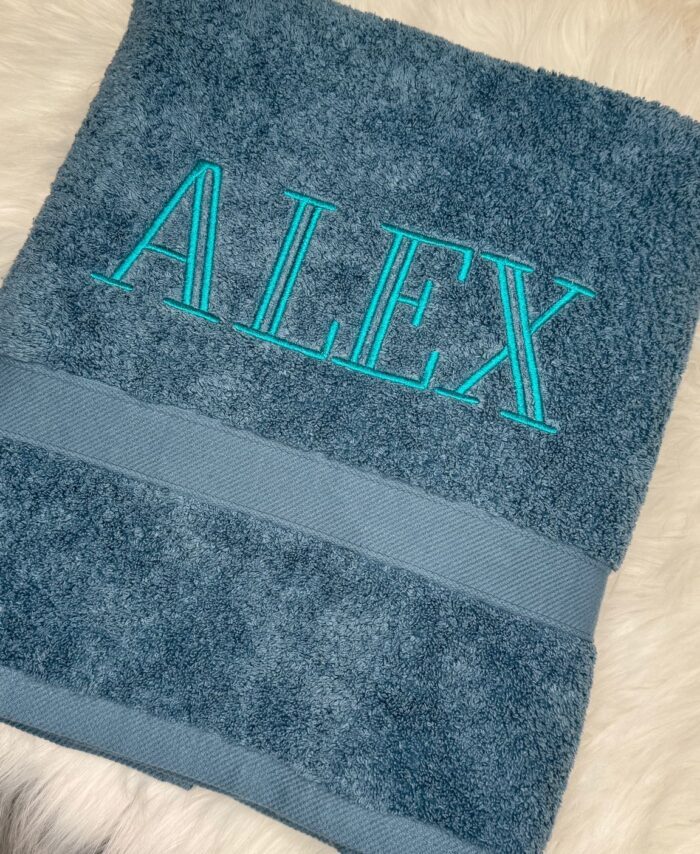 NAME EMBROIDERED TOWEL